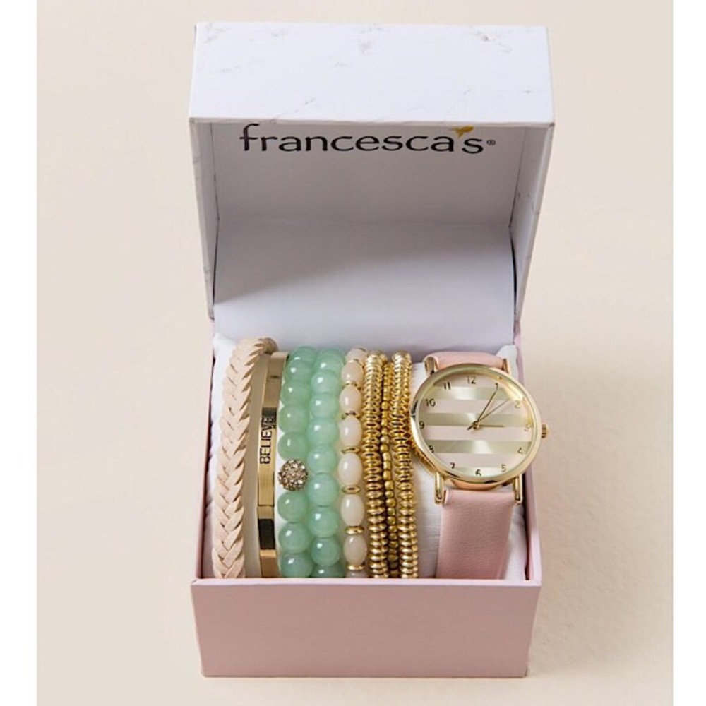 Believe Watch and Bracelet Set
